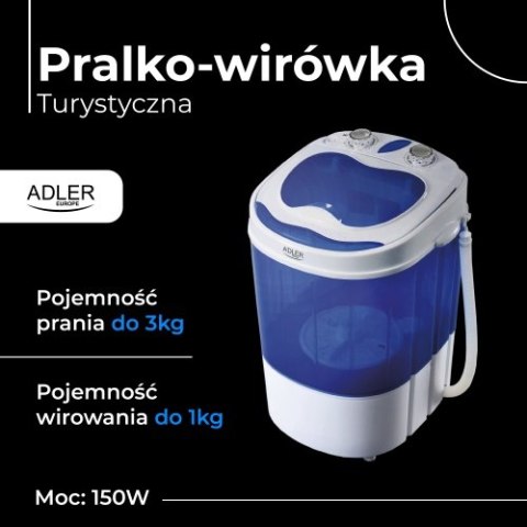 Pralko-wirówka turystyczna