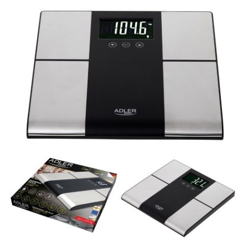 Waga łazienkowa z analizatorem - 225KG