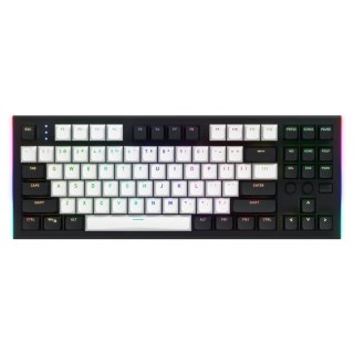 Klawiatura przewodowa Hator GRAVITY TKL HTK560 MECHANICZNA podświetlana RGB gaming Aurum Orange Linear czarna