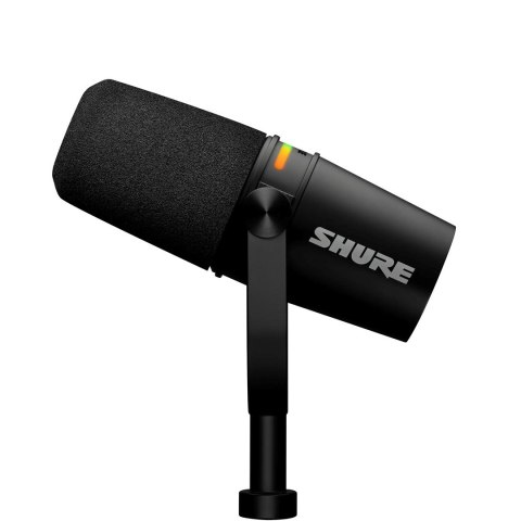 Shure MV7+-K - Mikrofon lektorski/wokalny ze złączem XLR/USB-C Czarny Shure MV7+-K - Mikrofon lektorski/wokalny ze złączem XLR/USB-C Czarny
