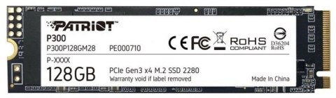 Dysk SSD PATRIOT P300 128 GB (M.2 2280″ /128 GB ) Dysk SSD PATRIOT P300 128 GB (M.2 2280″ /128 GB )