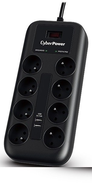 Listwa zasilająca CYBERPOWER P0820SUF0-FR Listwa zasilająca CYBERPOWER P0820SUF0-FR