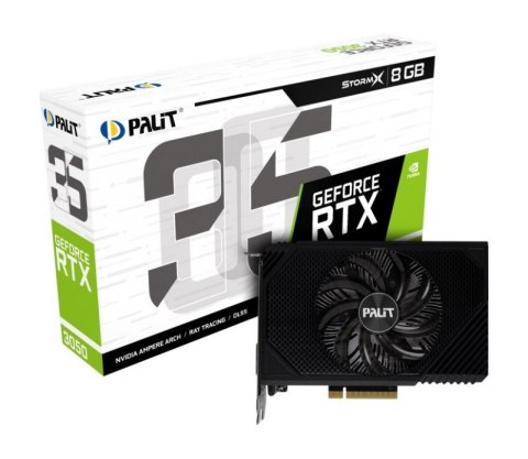 Karta graficzna GeForce RTX 3050 StormX 8 GB GDDR6 Karta graficzna GeForce RTX 3050 StormX 8 GB GDDR6