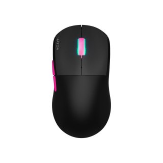 Mysz bezprzewodowa Hator QUASAR 2 ULTRA HTM570BP 4K optyczna 26000dpi 2.4 GHz + Bluetooth AKUMULATOR Gaming RGB PixArt 3395 Kail