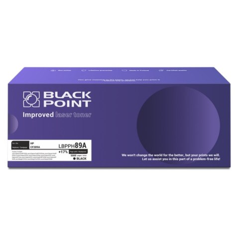 Toner BLACK POINT LBPPH89A HP CF289A Toner BLACK POINT LBPPH89A HP CF289A