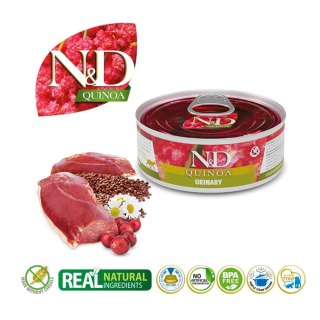 FARMINA N&D CAT QUINOA URINARY ADULT 80g