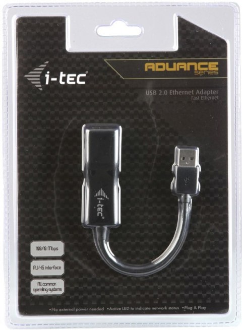 Karta sieciowa przewodowa I-TEC U2LAN Karta sieciowa przewodowa I-TEC U2LAN