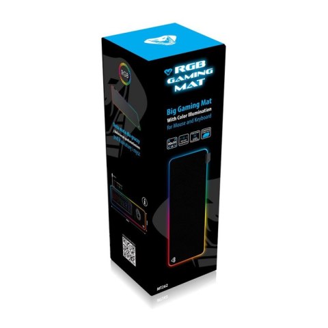 Mata dla graczy Cobra Pro Gaming Mat MT262 kolorowe podświetlenie Mata dla graczy Cobra Pro Gaming Mat MT262 kolorowe podświetlenie