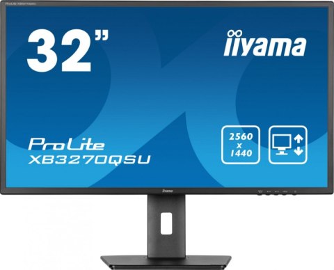 Monitor IIYAMA XB3270QSU-B1 (32" /IPS /100Hz /2560 x 1440 /Czarny) Monitor IIYAMA XB3270QSU-B1 (32" /IPS /100Hz /2560 x 1440 /Czarny)