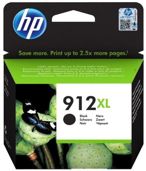 Tusz HP 912 XL czarny (3YL84AE) Tusz HP 912 XL czarny (3YL84AE)