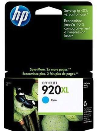Tusz HP 920 XL cyan (CD972AE)
