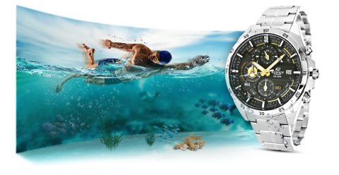 Zegarek Męski CASIO EDIFICE EFR-556D-1AVUEF 10 BAR Zegarek Męski CASIO EDIFICE EFR-556D-1AVUEF 10 BAR