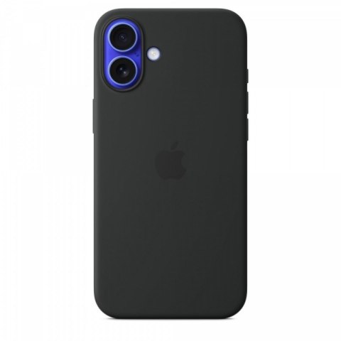 Etui silikonowe z MagSafe do iPhonea 16 Plus - czarne Etui silikonowe z MagSafe do iPhonea 16 Plus - czarne