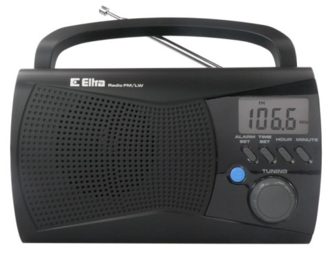 Radio ELTRA Kinga 2 Czarny Radio ELTRA Kinga 2 Czarny