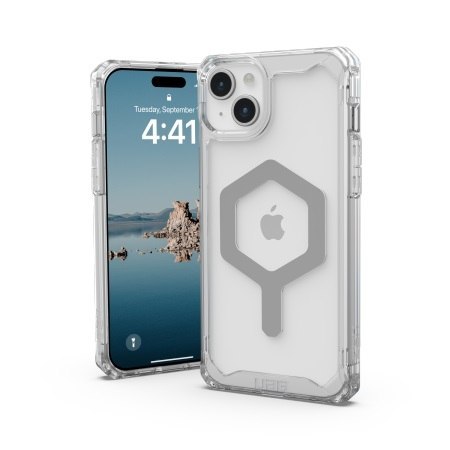 UAG Plyo MagSafe - obudowa ochronna do iPhone 15 Plus kompatybilna z MagSafe (ice-silver) UAG Plyo MagSafe - obudowa ochronna do iPhone 15 Plus kompatybilna z MagSafe (ice-silver)