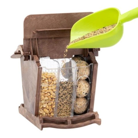 FERPLAST JOK 1 WILD BIRD FEEDER - karmnik brązowy FERPLAST JOK 1 WILD BIRD FEEDER - karmnik brązowy