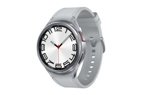 Galaxy Watch 6 (R960) Classic Silver SAMSUNG Wear OS Powered by Samsung Srebrny Galaxy Watch 6 (R960) Classic Silver SAMSUNG Wear OS Powered by Samsung Srebrny