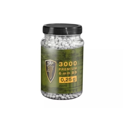 Kulki do ASG Elite Force Premium 0,25g 6mm 3000szt Kulki do ASG Elite Force Premium 0,25g 6mm 3000szt