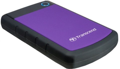 Dysk zewnętrzny HDD TRANSCEND StoreJet 25H3P (2TB /Czarno-fioletowy ) Dysk zewnętrzny HDD TRANSCEND StoreJet 25H3P (2TB /Czarno-fioletowy )