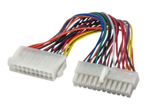 Kabel zasilający AKYGA ATX 20-pin 0.15m. AK-CA-66 Kabel zasilający AKYGA ATX 20-pin 0.15m. AK-CA-66