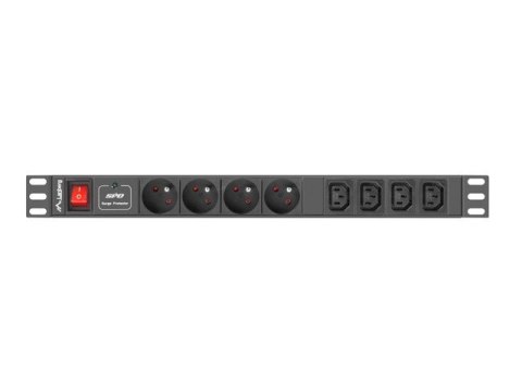 Listwa zasilająca LANBERG PDU-04E04I-0200-IEC-BK Listwa zasilająca LANBERG PDU-04E04I-0200-IEC-BK