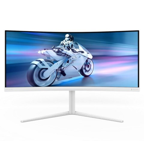 Monitor PHILIPS 34M2C5501A/00 (34" /VA /180Hz /3440 x 1440 /Biały) Monitor PHILIPS 34M2C5501A/00 (34" /VA /180Hz /3440 x 1440 /Biały)
