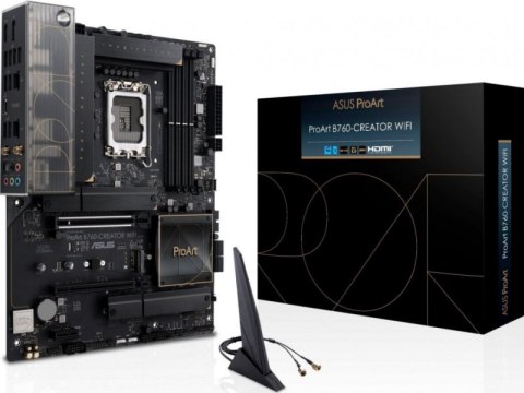 Płyta główna ASUS PROART B760-CREATOR WIFI (LGA1700 /ATX) Płyta główna ASUS PROART B760-CREATOR WIFI (LGA1700 /ATX)