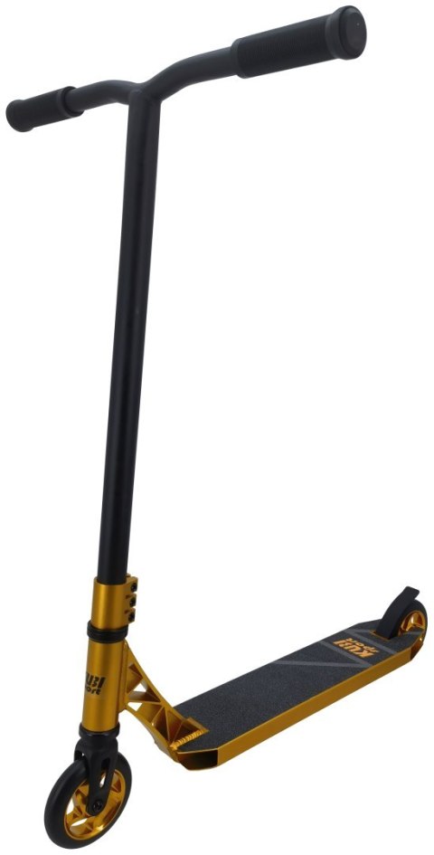Hulajnoga Wyczynowa Sportowa Freestyle Dwukołowa Złota KUBISPORT 110 mm Hulajnoga Wyczynowa Sportowa Freestyle Dwukołowa Złota KUBISPORT 110 mm