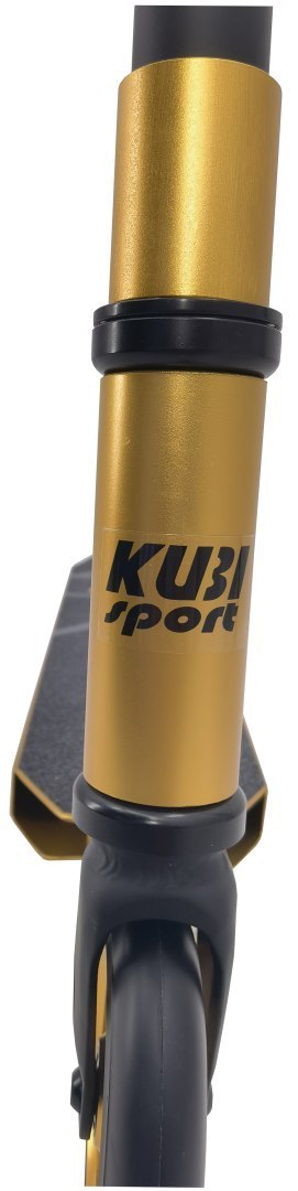 Hulajnoga Wyczynowa Sportowa Freestyle Dwukołowa Złota KUBISPORT 110 mm Hulajnoga Wyczynowa Sportowa Freestyle Dwukołowa Złota KUBISPORT 110 mm