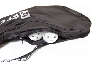 Torba na 2 Kije do Unihokeja Czarna Solidna Wytrzymała KUBISPORT 103 cm