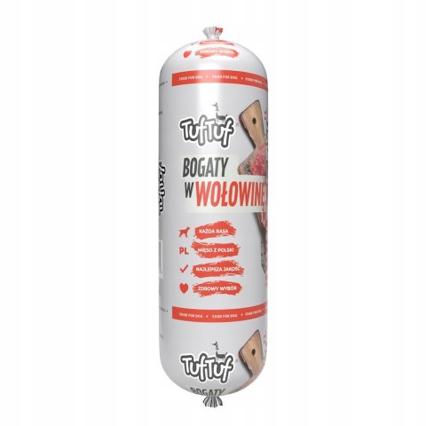 Tuf Tuf Baton z wołowiną dla psa 900g Tuf Tuf Baton z wołowiną dla psa 900g