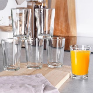 Zestaw Szklanki Kubki do Napojów Soku Wody VILDE 200 ml 6 szt.