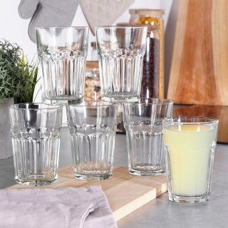 Zestaw Szklanki Kubki do Napojów Soku Wody VILDE 360 ml 6 szt.