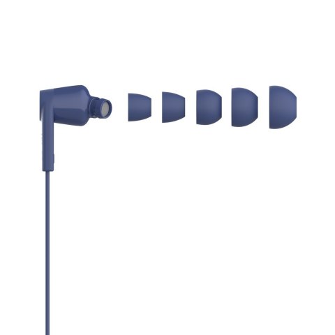 BELKIN SŁUCHAWKI PRZEWODOWE DOUSZNE USB-C, BLUE BELKIN SŁUCHAWKI PRZEWODOWE DOUSZNE USB-C, BLUE