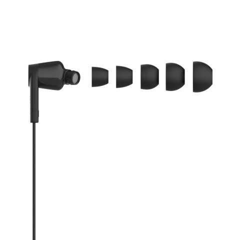 BELKIN SŁUCHAWKI PRZEWODOWE DOUSZNE USB-C, CZARNE BELKIN SŁUCHAWKI PRZEWODOWE DOUSZNE USB-C, CZARNE