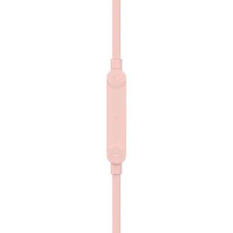 BELKIN SŁUCHAWKI PRZEWODOWE DOUSZNE USB-C, RÓŻOWE BELKIN SŁUCHAWKI PRZEWODOWE DOUSZNE USB-C, RÓŻOWE