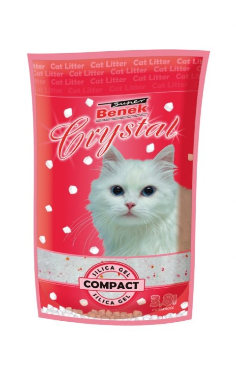 CERTECH Super Benek Crystal Compact Naturalny - żwirek dla kota niezbrylający 13kg CERTECH Super Benek Crystal Compact Naturalny - żwirek dla kota niezbrylający 13kg