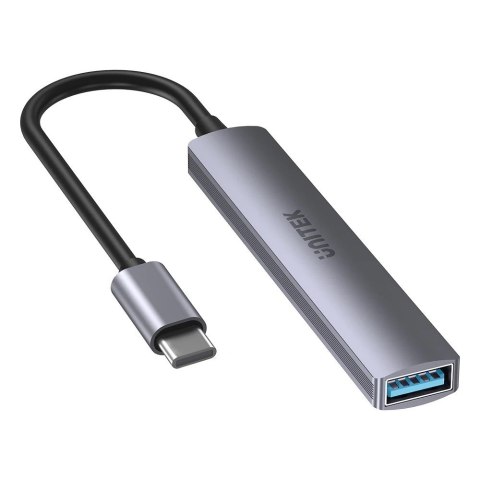 UNITEK HUB USB-C 1XUSB-A 5 GBPS, 3XUSB-A 2.0 ALU UNITEK HUB USB-C 1XUSB-A 5 GBPS, 3XUSB-A 2.0 ALU