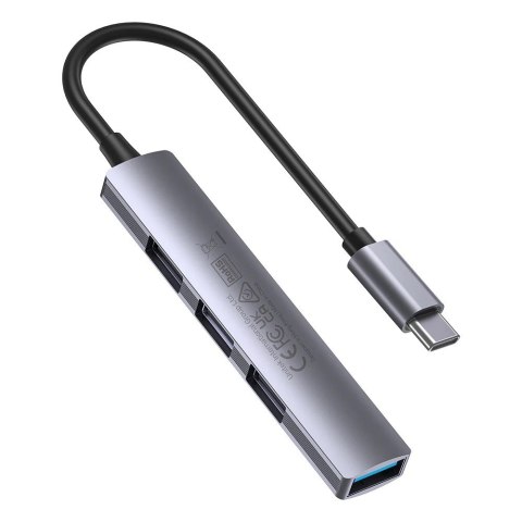 UNITEK HUB USB-C 1XUSB-A 5 GBPS, 3XUSB-A 2.0 ALU UNITEK HUB USB-C 1XUSB-A 5 GBPS, 3XUSB-A 2.0 ALU