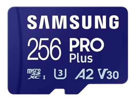 Karta pamięci SAMSUNG 256 GB Adapter Karta pamięci SAMSUNG 256 GB Adapter