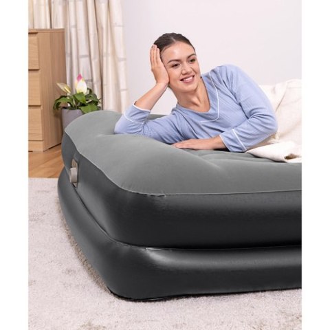 Materac z pompką 203x152x46cm BESTWAY 67403