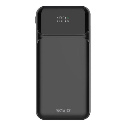 Powerbank SAVIO BA-08 10000mAh czarny Powerbank SAVIO BA-08 10000mAh czarny