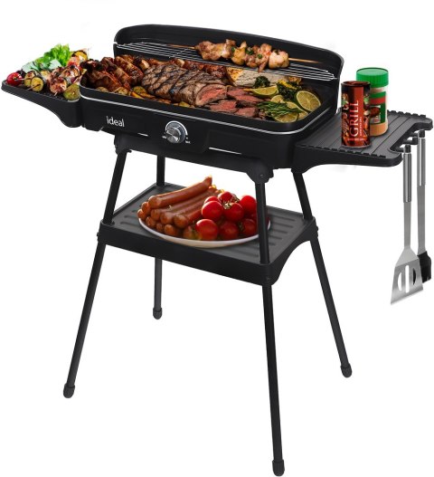 ELDOM GRILL ELEKTRYCZNY WOLNOSTOJĄCY 2W1
