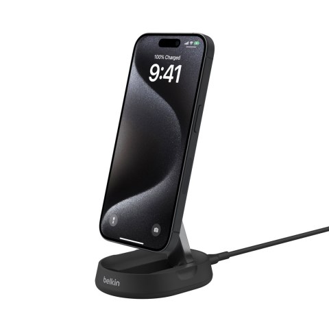 Ładowarka bezprzewodowa Belkin BoostCharge Pro Convertible Magnetic Wireless Charging Stand with Qi2 15W Black Ładowarka bezprzewodowa Belkin BoostCharge Pro Convertible Magnetic Wireless Charging Stand with Qi2 15W Black