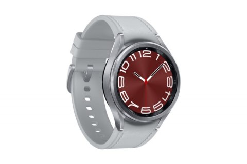 Galaxy Watch 6 (R950) Classic Silver SAMSUNG Wear OS Powered by Samsung Srebrny Galaxy Watch 6 (R950) Classic Silver SAMSUNG Wear OS Powered by Samsung Srebrny