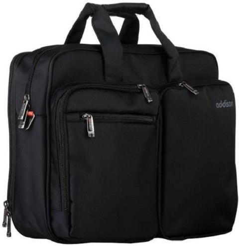Torba na laptopa ADDISON TECH 304015 (maks.15.6"/Czarny) Torba na laptopa ADDISON TECH 304015 (maks.15.6"/Czarny)