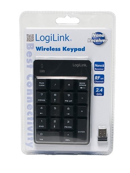 Klawiatura Bezprzewodowa LOGILINK ID0120 Klawiatura Bezprzewodowa LOGILINK ID0120