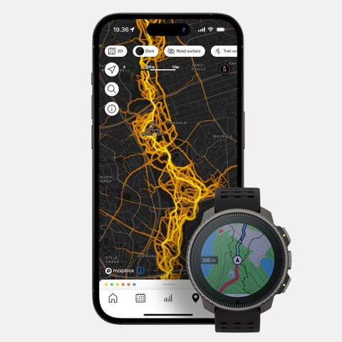 Zegarek sportowy SUUNTO VERTICAL TITANIUM SOLAR BLACK
