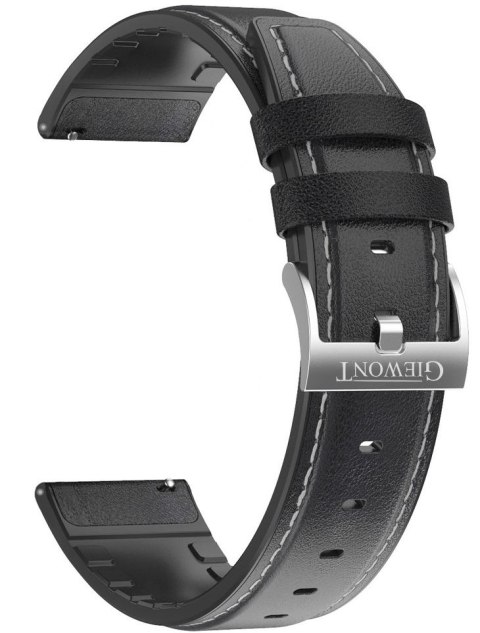 Pasek do Smartwatch Giewont GW440 Skórzany CZARNY GWP440-2 Pasek do Smartwatch Giewont GW440 Skórzany CZARNY GWP440-2
