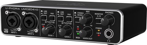 Behringer UMC204HD - Interfejs audio USB Behringer UMC204HD - Interfejs audio USB